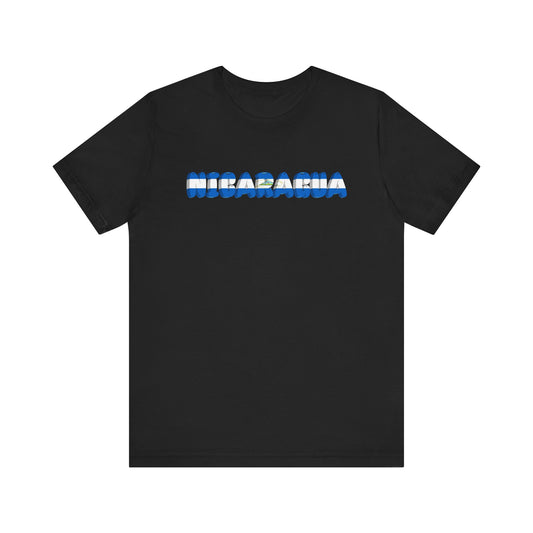 Nicaragua Flag Inspired Unisex T-Shirt | Casual Wear for Travel Lovers, Beach Day Tee, Vacation Gift, Summer Essentials