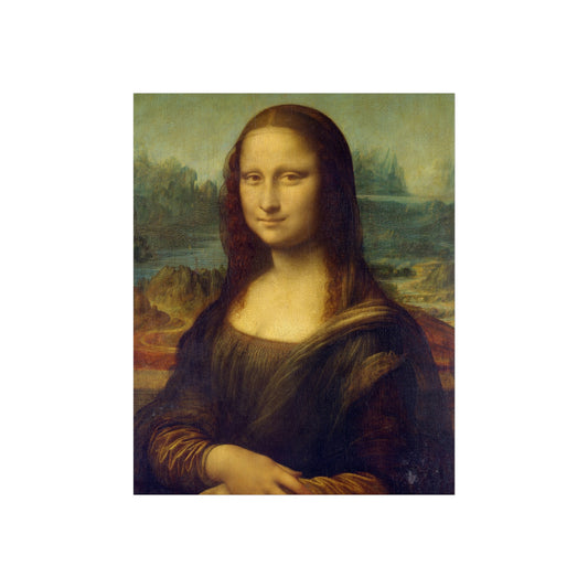 Mona Lisa Fine Art Poster Vintage Wall Art | Home Decor Print, Classic Artwork, Gift for Art Lovers, Vintage Wall Decor