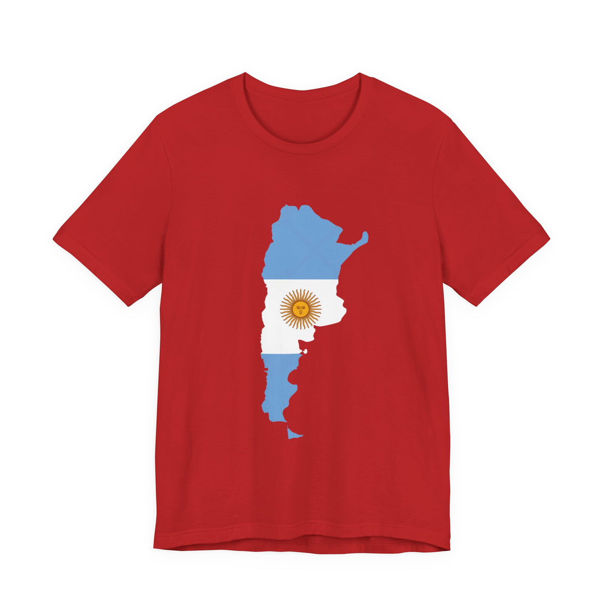 Argentina Map Flag T-Shirt | Argentine Pride Tee