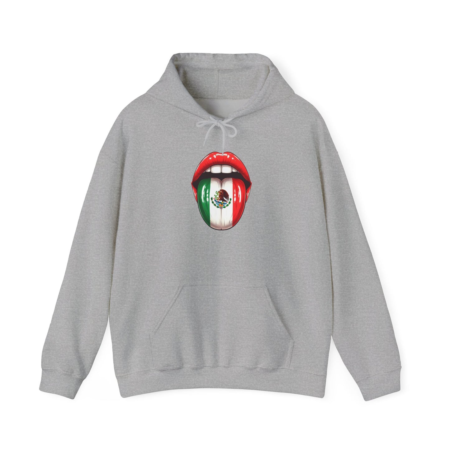 Mexican Flag Unisex Hoodie | Cultural Pride Apparel, Fun Graphic Top, Gift for Her
