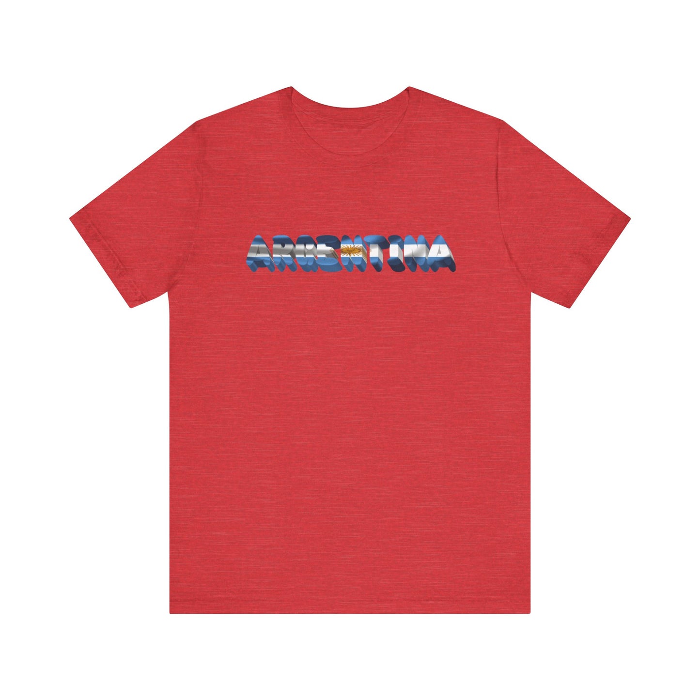 Argentina Flag Inspired Unisex T-Shirt | Travel Gift, Casual Wear, Summer Style, Vacation Fashion