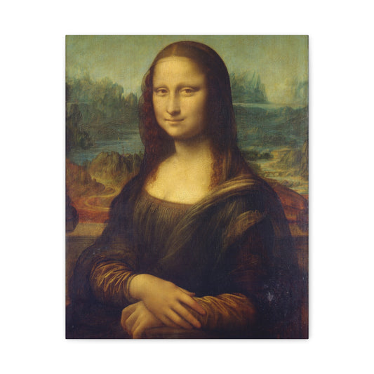 Mona Lisa Canvas Art, Home Decor | Vintage Artwork, Gallery Wall, Unique Gift, Wall Art, Art Prints
