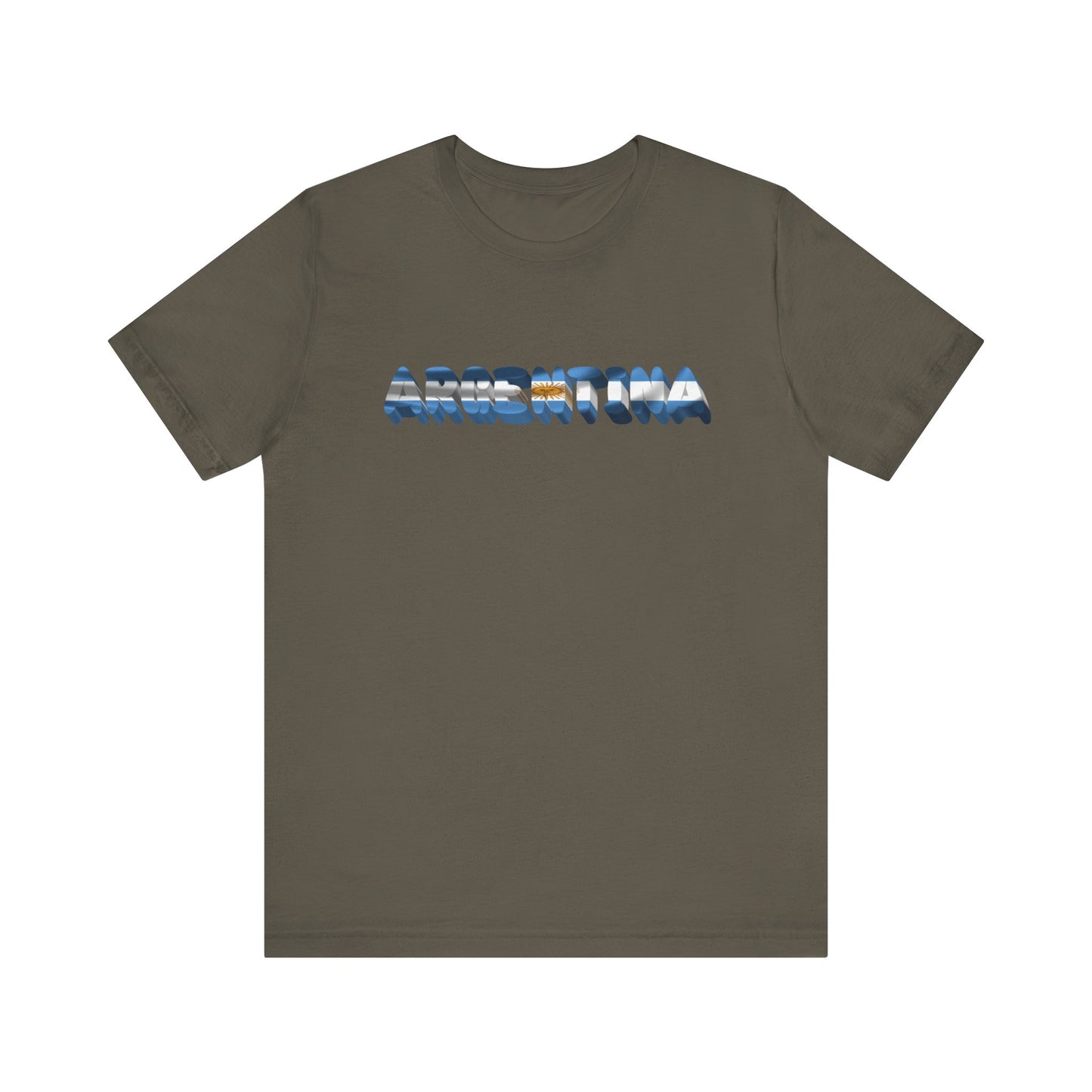 Argentina Flag Inspired Unisex T-Shirt | Travel Gift, Casual Wear, Summer Style, Vacation Fashion